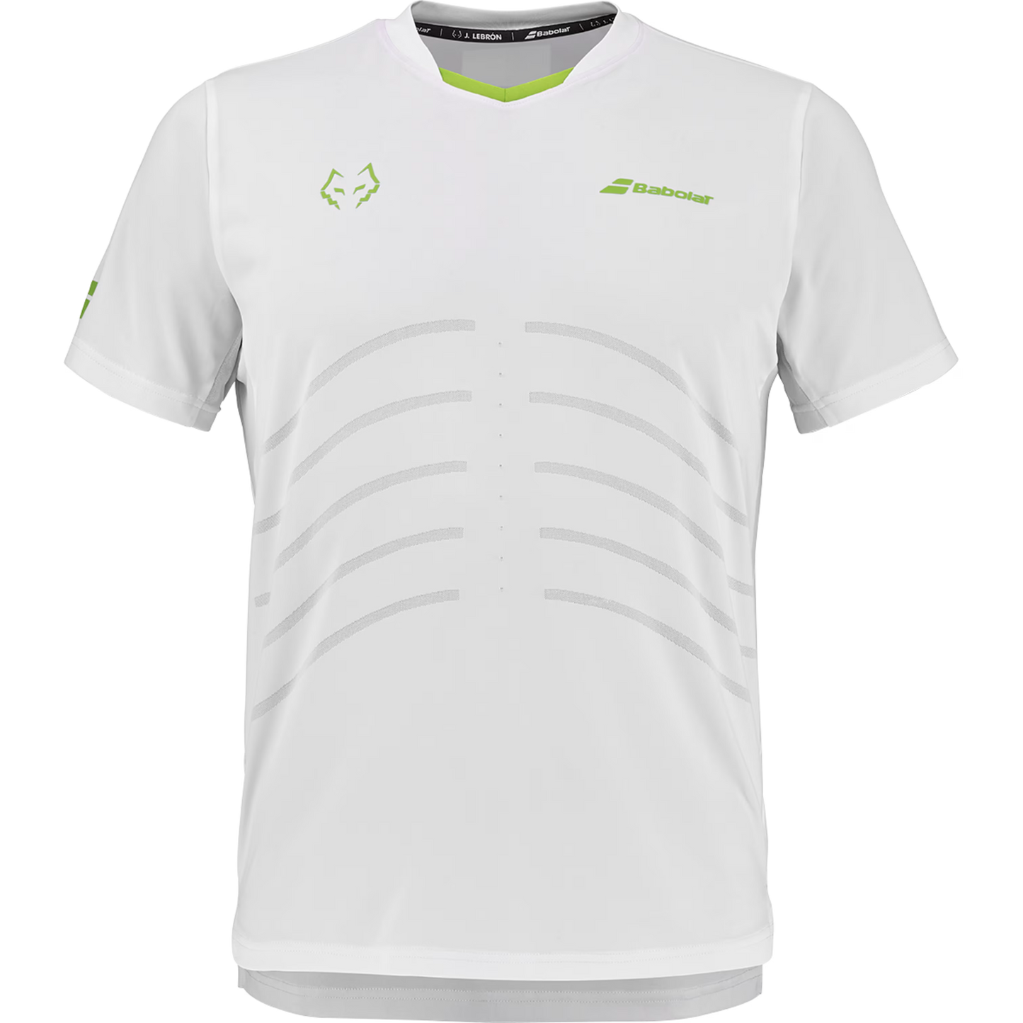 Babolat Crew Neck Lebron Replic Men T-Shirt - White