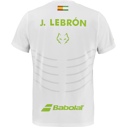 Babolat Crew Neck Lebron Replic Men T-Shirt - White