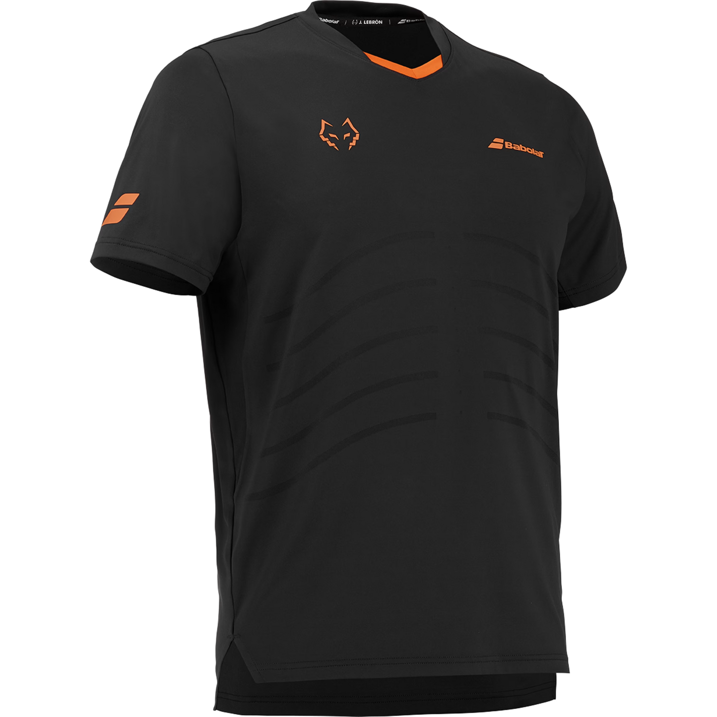 Babolat Crew Neck Lebron Replic Men T-Shirt - Black