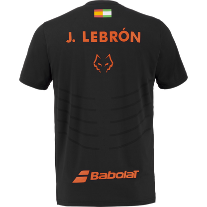 Babolat Crew Neck Lebron Replic Men T-Shirt - Black