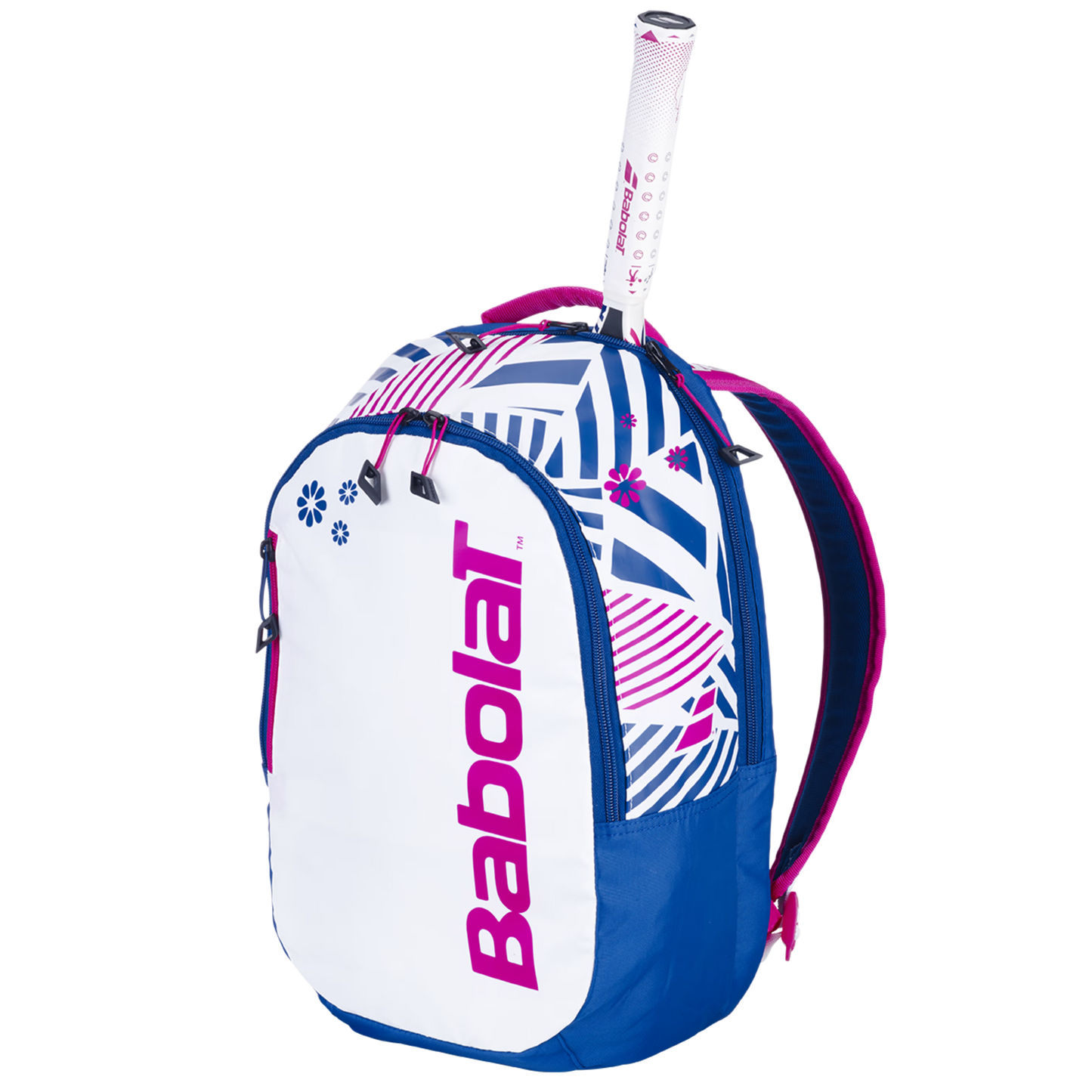 Mochila de Ténis Junior Babolat - Branca/Rosa