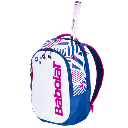 Mochila de Ténis Junior Babolat - Branca/Rosa
