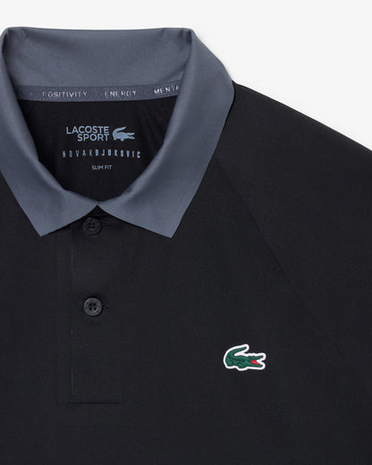 Lacoste Polo Tennis x Novak Djokovic On Court Men - Black