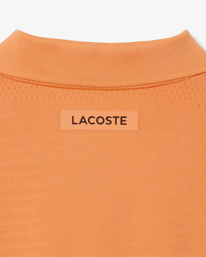 Lacoste Polo Jacquard Ultra-Dry Men - Orange
