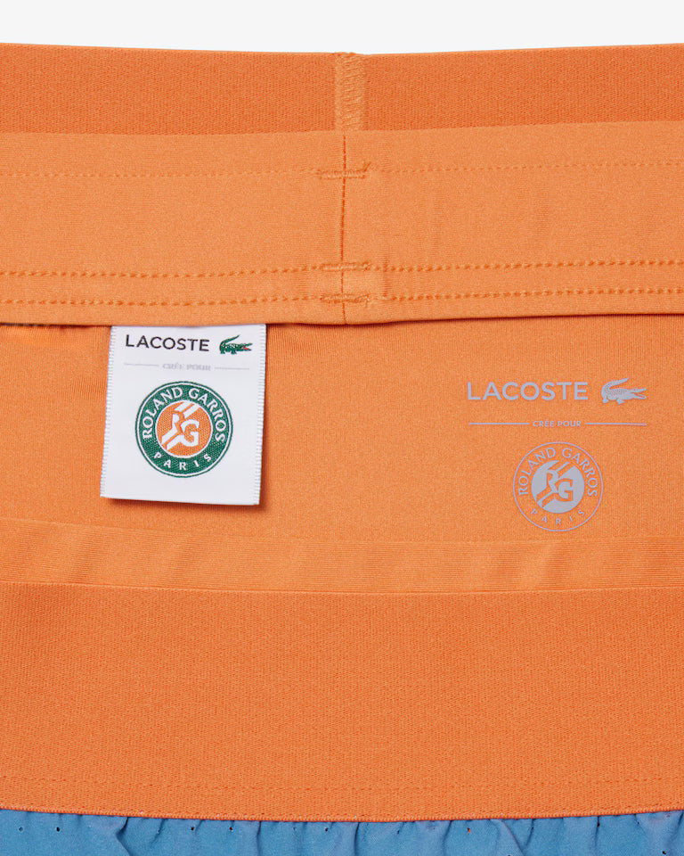 Calções Lacoste Roland Garros Homem - Malva