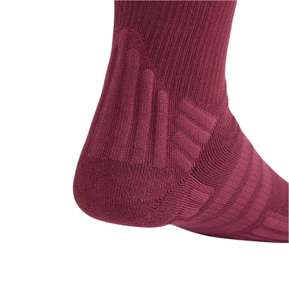 Adidas Crew Tennis Socks - Maroon