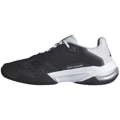 Sapatilha de Ténis Masculina Adidas Barricade 13 All Court - Preto/Branco
