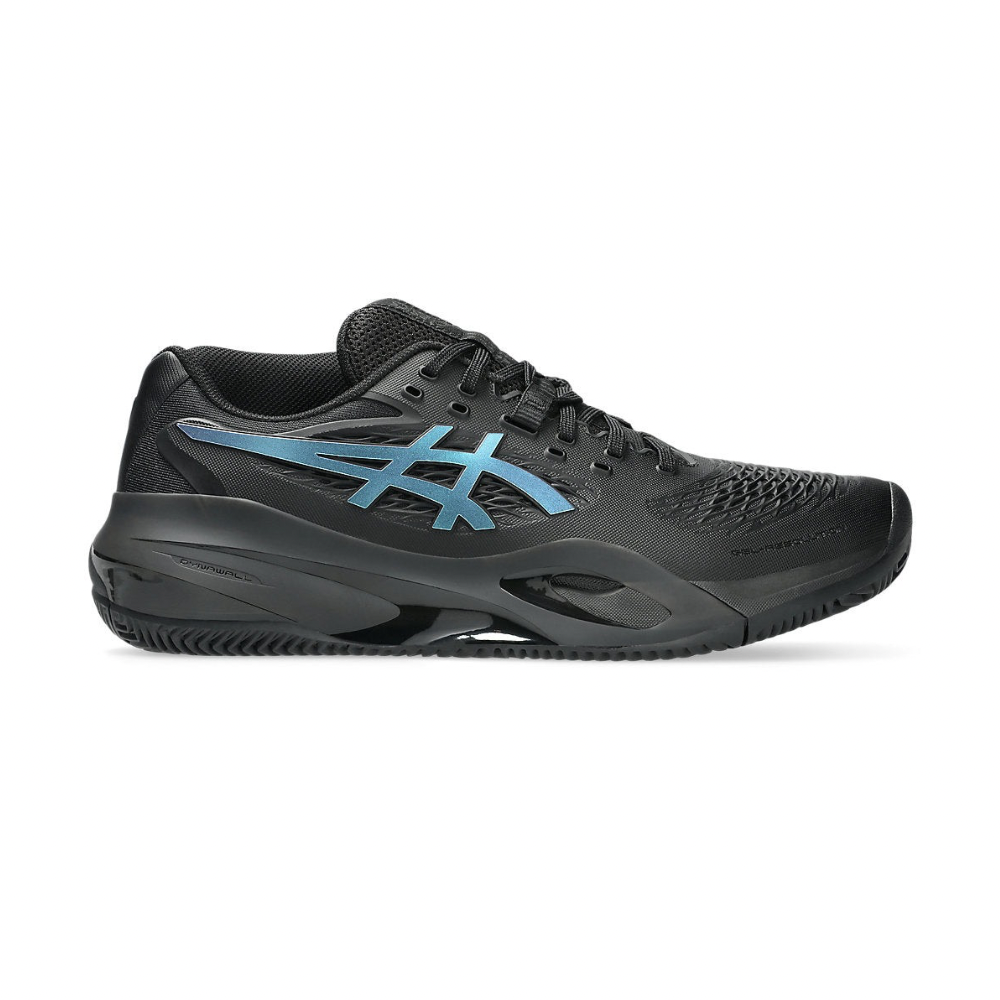 Sapatilhas de Ténis Masculina Asics Gel-Resolution X Clay Court Night Energy - Preto/Azul Prisma