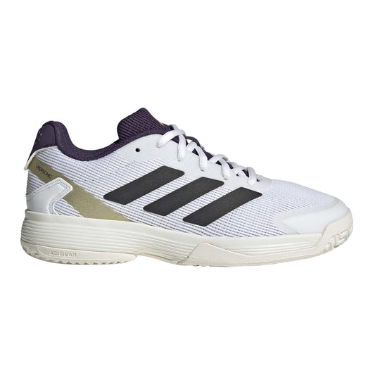 Sapatilha de Ténis Junior Adidas Ubersonic 4 All Court - Branco/Preto