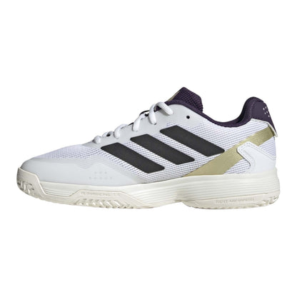Sapatilha de Ténis Junior Adidas Ubersonic 4 All Court - Branco/Preto