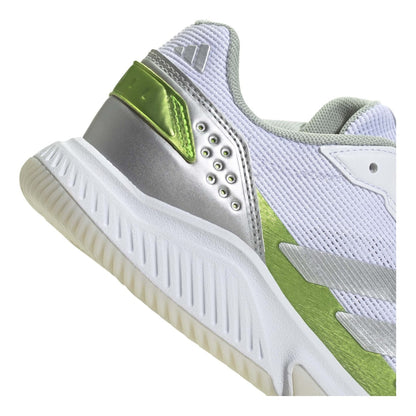 Adidas CourtQuick Women Padel Shoes - White/Green
