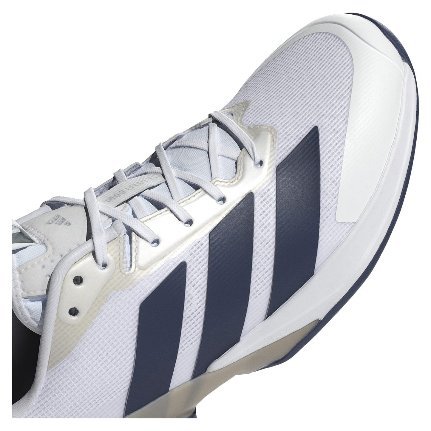 Sapatilhas de Ténis Masculina Adidas Ubersonic 5 All Court - Branco / Azul escuro