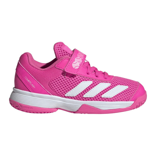 Adidas Courtflash K  Shoes - Pink/Lucid Pink