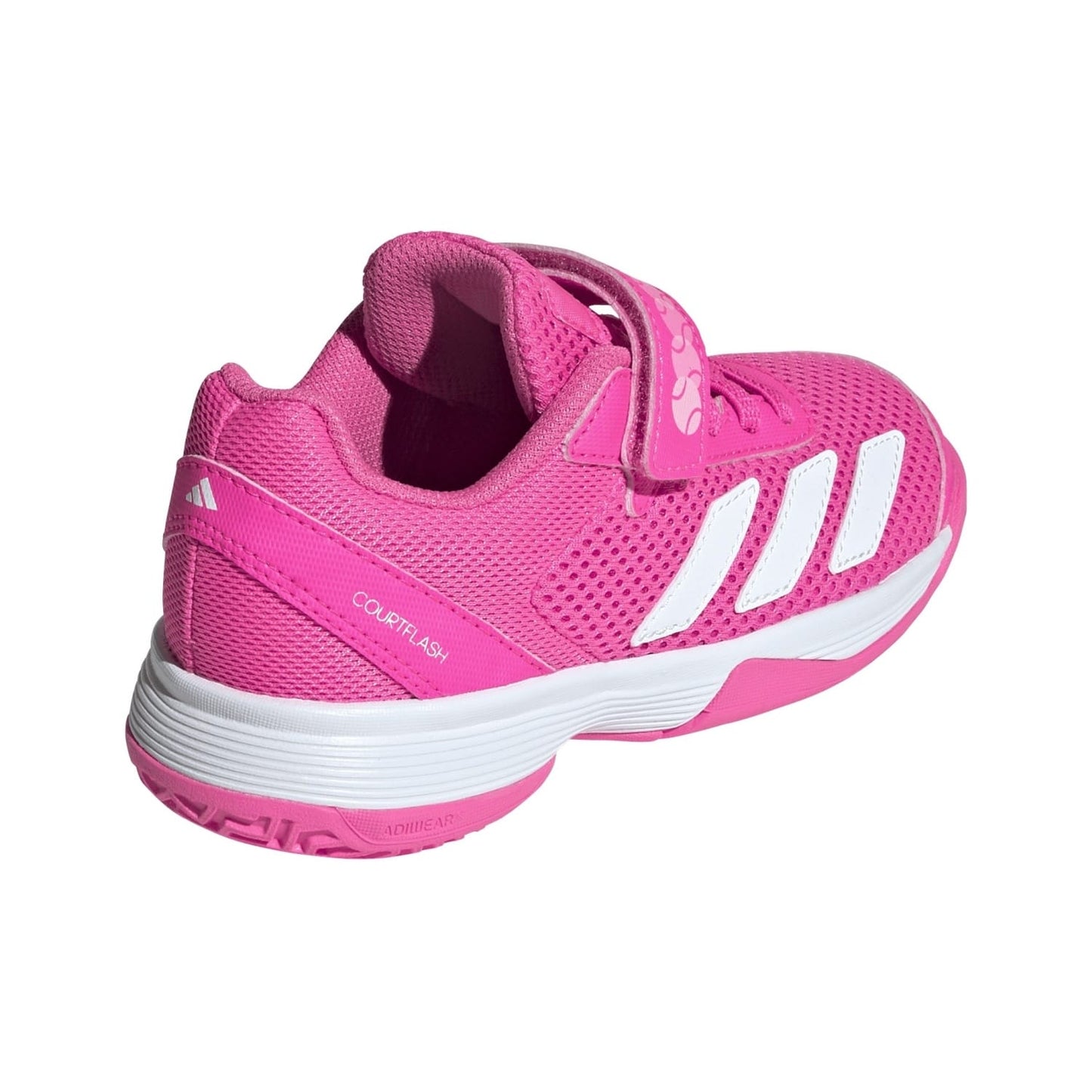Adidas Courtflash K  Shoes - Pink/Lucid Pink