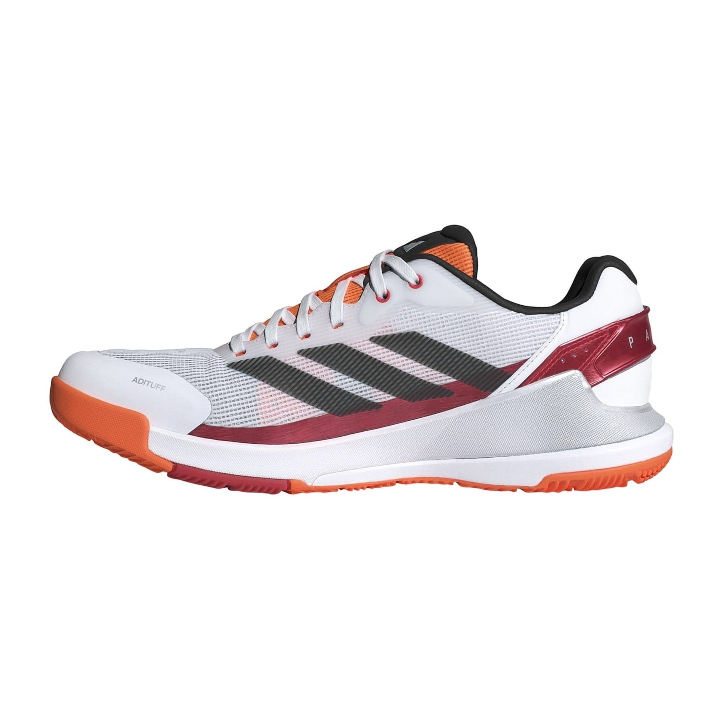 Adidas Crazyquick LS Men Padel Shoes - White/Orange