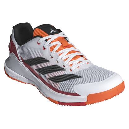 Adidas Crazyquick LS Men Padel Shoes - White/Orange