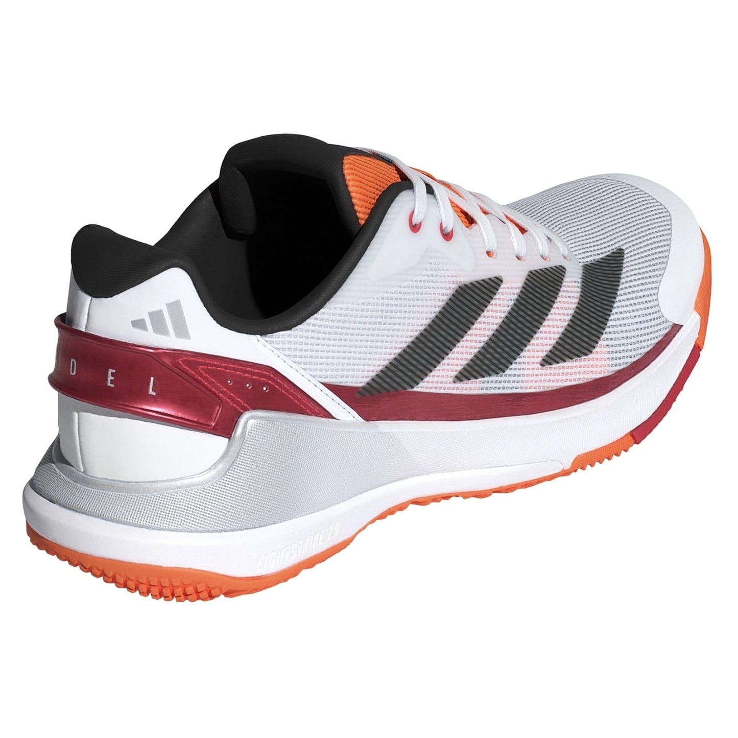 Adidas Crazyquick LS Men Padel Shoes - White/Orange