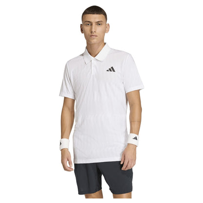 Adidas Freelift Men Polo - White