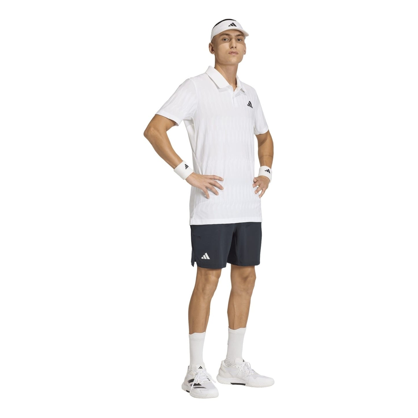 Adidas Freelift Men Polo - White