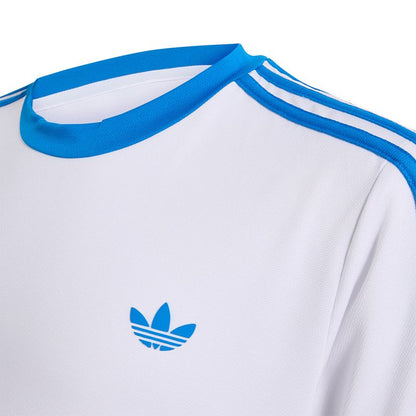 Adidas Classics Tee Boy - White/Blue