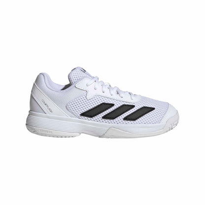 Adidas Courtflash K Junior Shoes - White