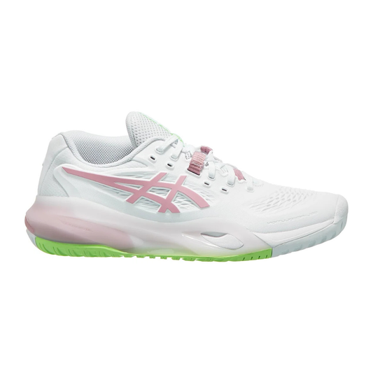 Asics Gel-Resolution X All Court Women Tennis Shoes -  White/Morganite