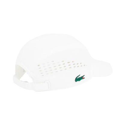 Lacoste Diamond Taffeta Cap - White