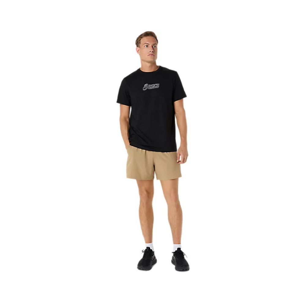 Asics Logo Graphic Men T-Shirt - Performance Black