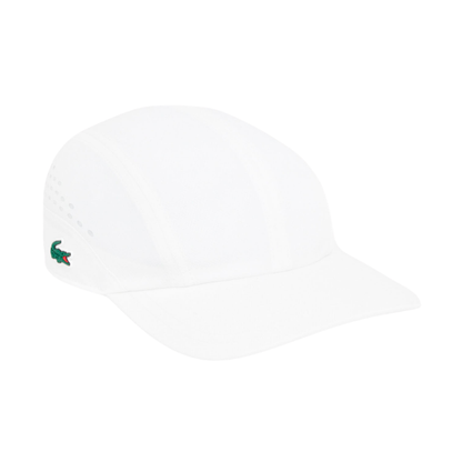 Lacoste Diamond Taffeta Cap - White