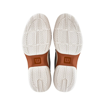 Wilson Rush Lite 5 Clay Court Men Tennis Shoes - White/Navy/Tofu