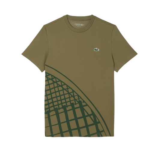 T-Shirt Lacoste UltraDry - Verde Militar