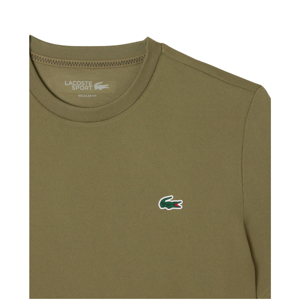 T-Shirt Lacoste UltraDry - Verde Militar