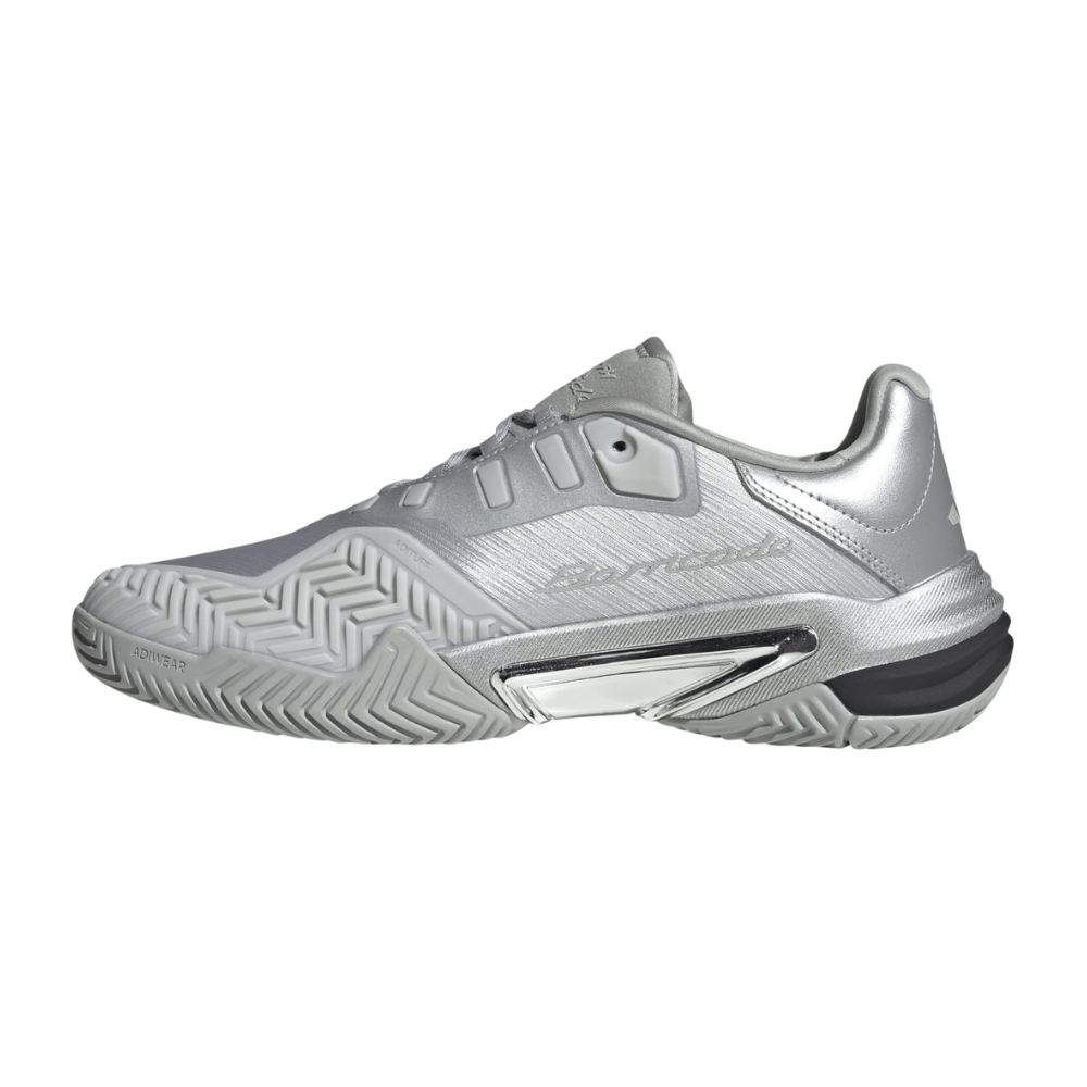 Sapatilhas de Ténis Masculina Adidas Barricade 13 25th Anniversary All Court - Prata