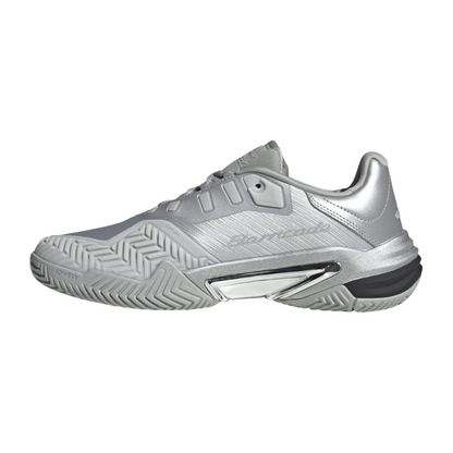 Sapatilhas de Ténis Masculina Adidas Barricade 13 25th Anniversary All Court - Prata