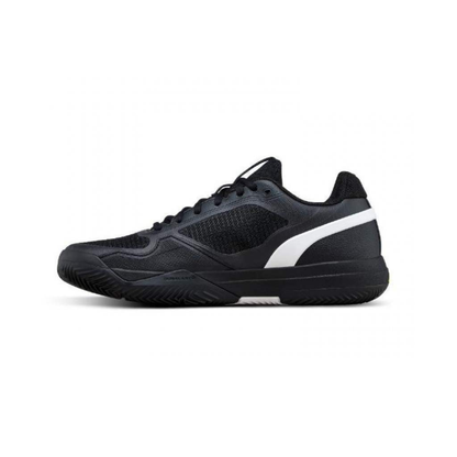 Wilson Rush Pro 5 Clay Court Men Tennis Shoes - Black/White/Stormy Wheather