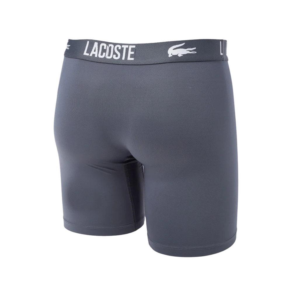 Lacoste 3-Pack Performance Boxers - Grey