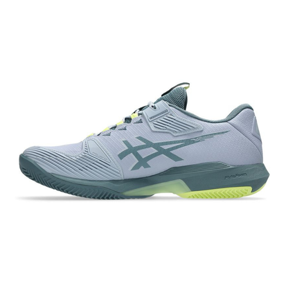 Asics Solution Speed FF 4 Clay Court Men Tennis Shoes - Grey Blue/Ironclad
