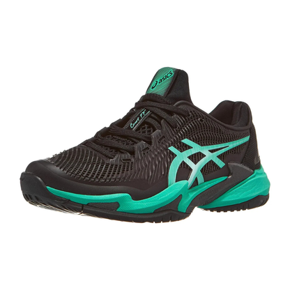 Asics Court FF 3 All Court Men Tennis Shoes - Black/Aurora Green
