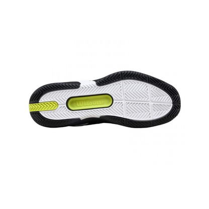 Wilson Rush Pro 5 Clay Court Men Tennis Shoes - Black/White/Stormy Wheather