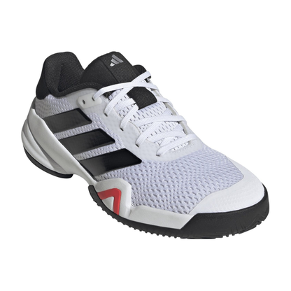 Adidas Barricade Junior Tennis Shoes - White