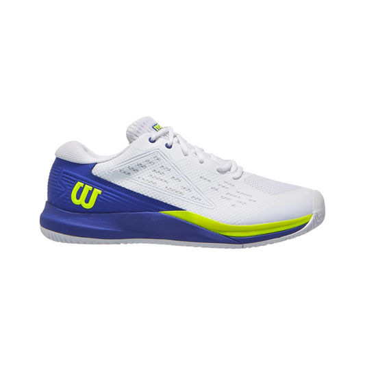 Ténis Wilson Rush Pro Ace All Court - Branco/Azul Amparo