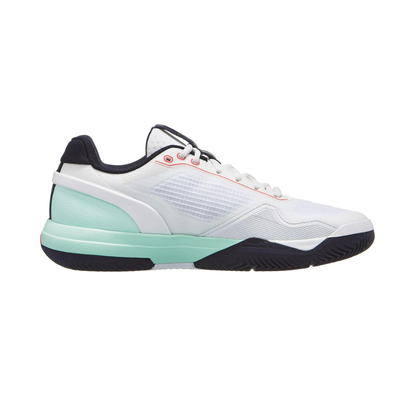 Wilson Rush Pro 5 All Court Men Tennis Shoes - White/Bay/Coral