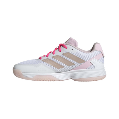 Sapatilha de Ténis Junior Adidas Ubersonic 4 All Court - Branco/Preto