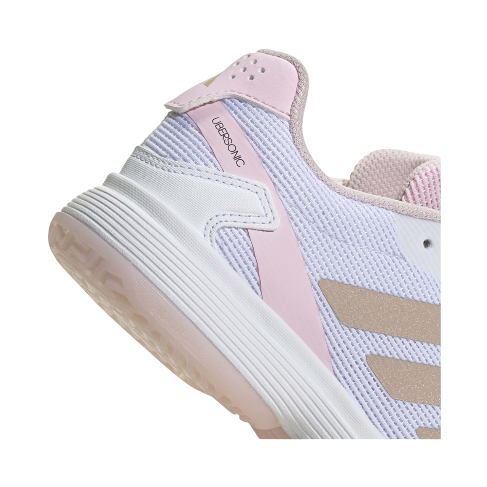 Sapatilha de Ténis Junior Adidas Ubersonic 4 All Court - Branco/Preto