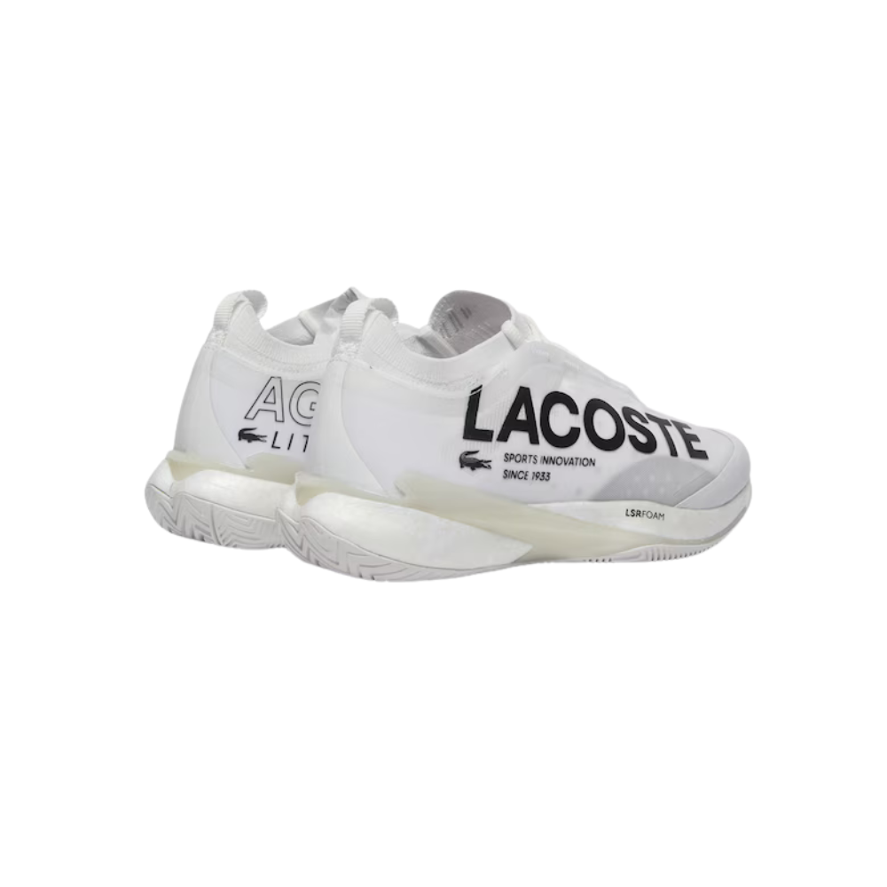 Sapatilhas de Ténis Masculina Lacoste AG-LT25 Lite All Court  - Branco