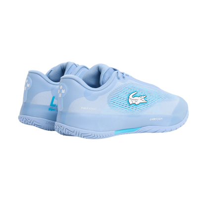 Sapatilhas de Ténis Masculina Lacoste AG-LT Pro x Medvedev All Court - Azul claro