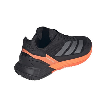 Adidas Defiant Speed 2 All Court Men Tennis Shoes - Black/Orange