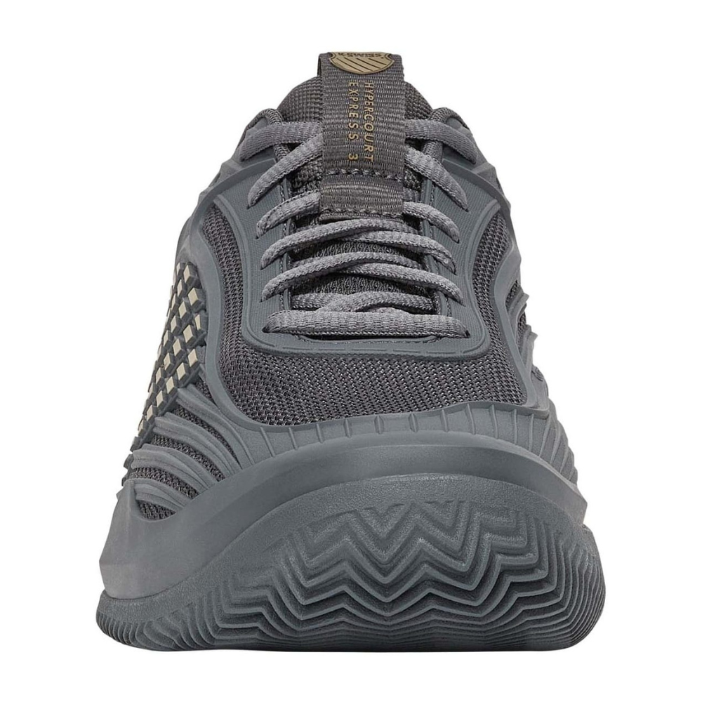K-Swiss Hypercourt Express 3 Clay Court Men Tennis Shoes -Grey/Beige