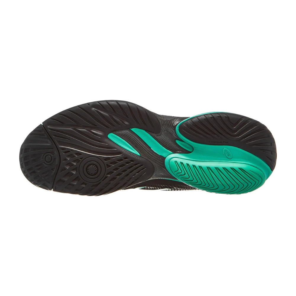 Asics Court FF 3 All Court Men Tennis Shoes - Black/Aurora Green