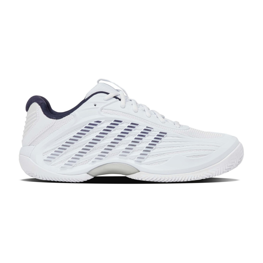 K-Swiss Hypercourt Express 3 Clay Court Men Tennis Shoes - White/Silver